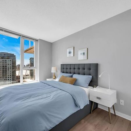 Spacious Dt 2-Bdr High-Rise With View, Pool, Gym Vancouver Buitenkant foto